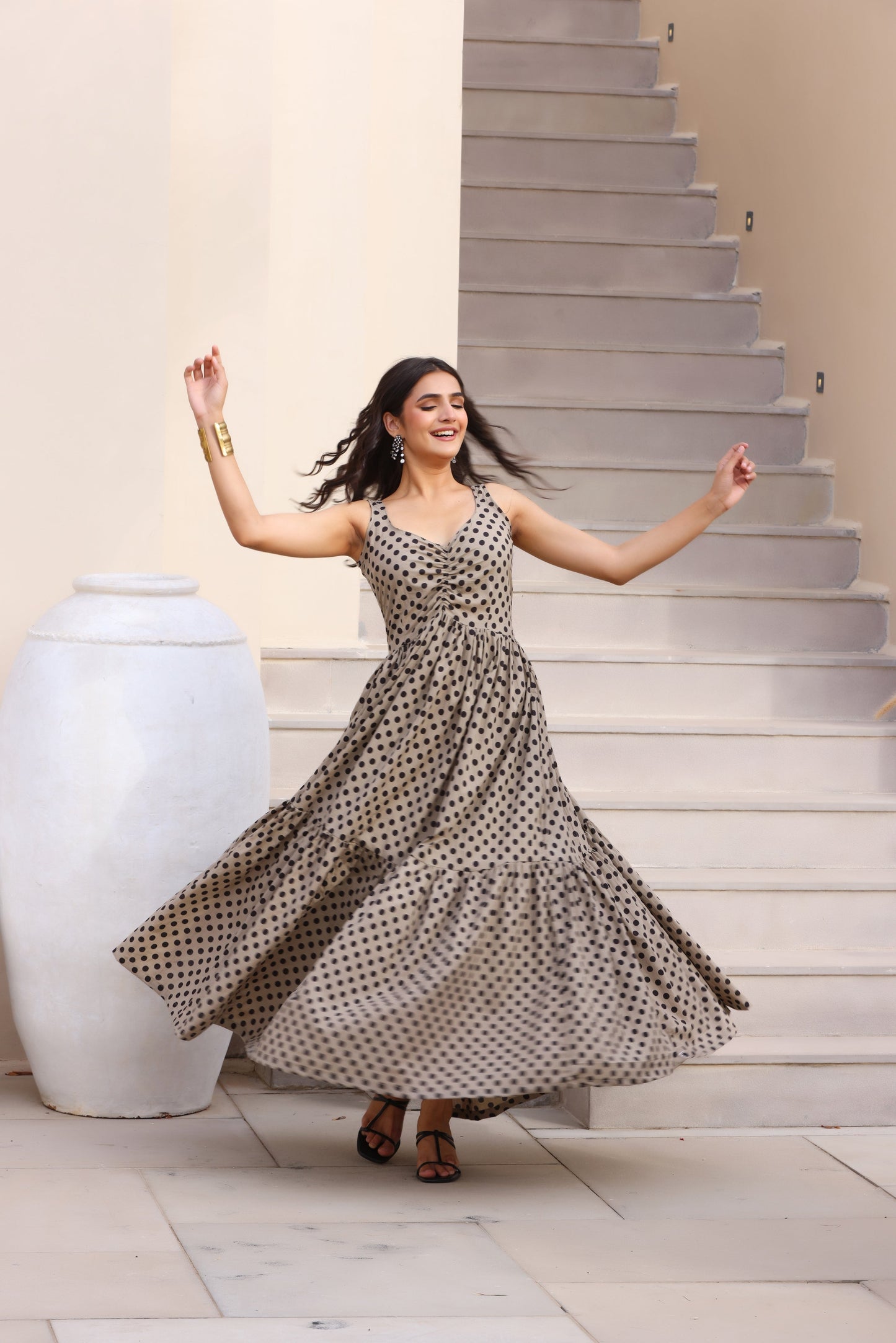 Retro Dots  Dress