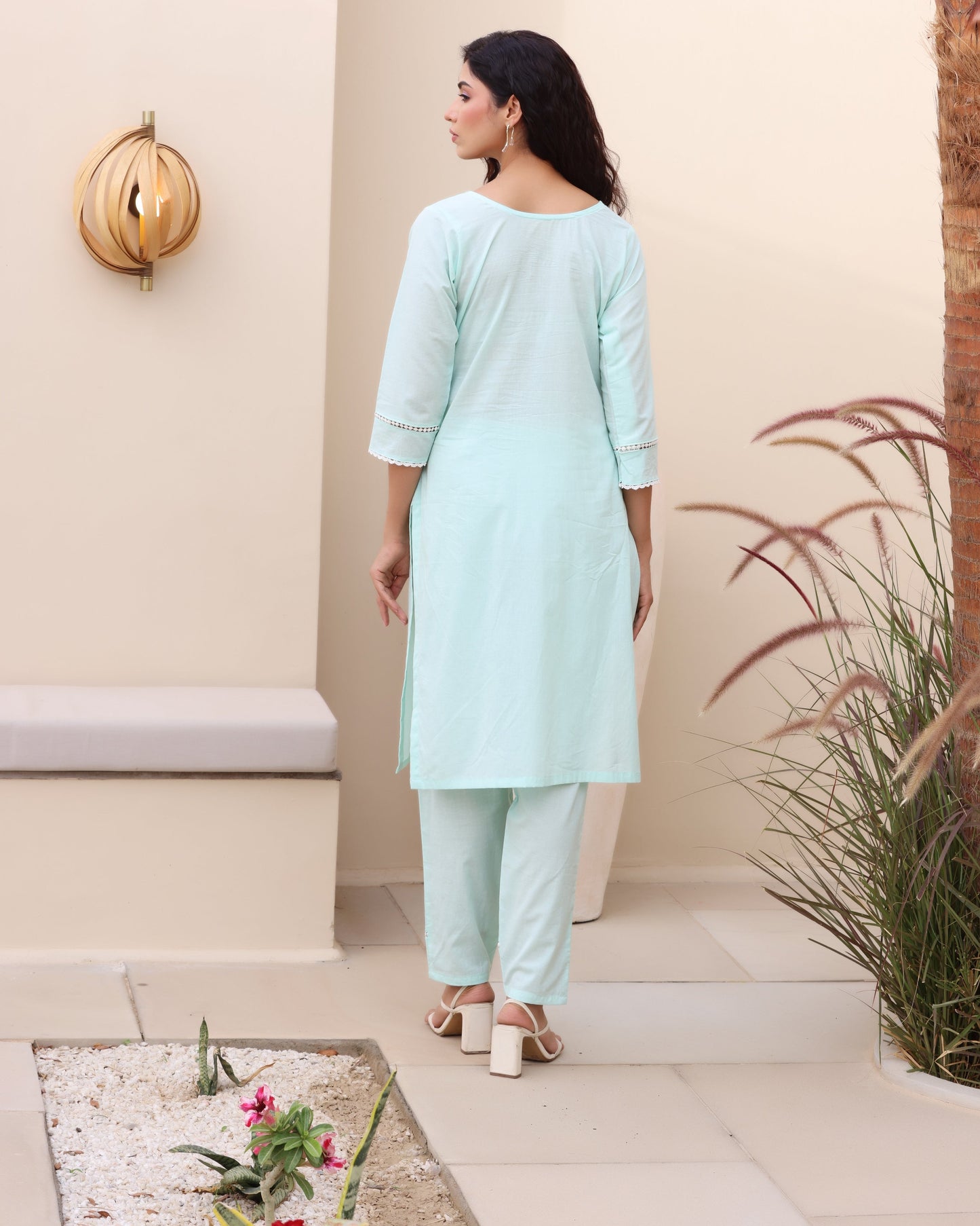 Chic Cotton Suit Set