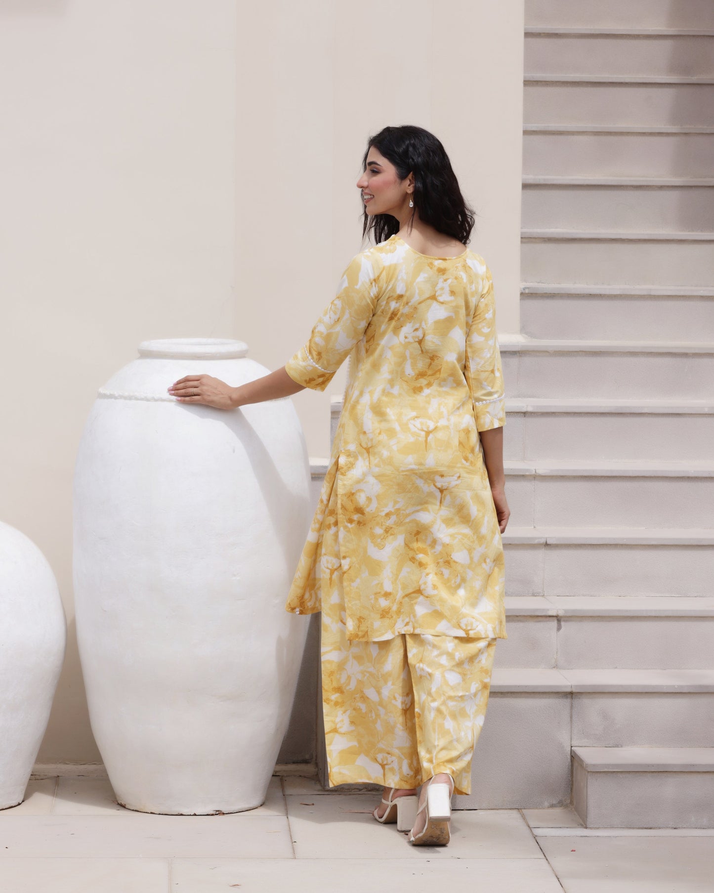 Sun Kissed Kurta Pant Set