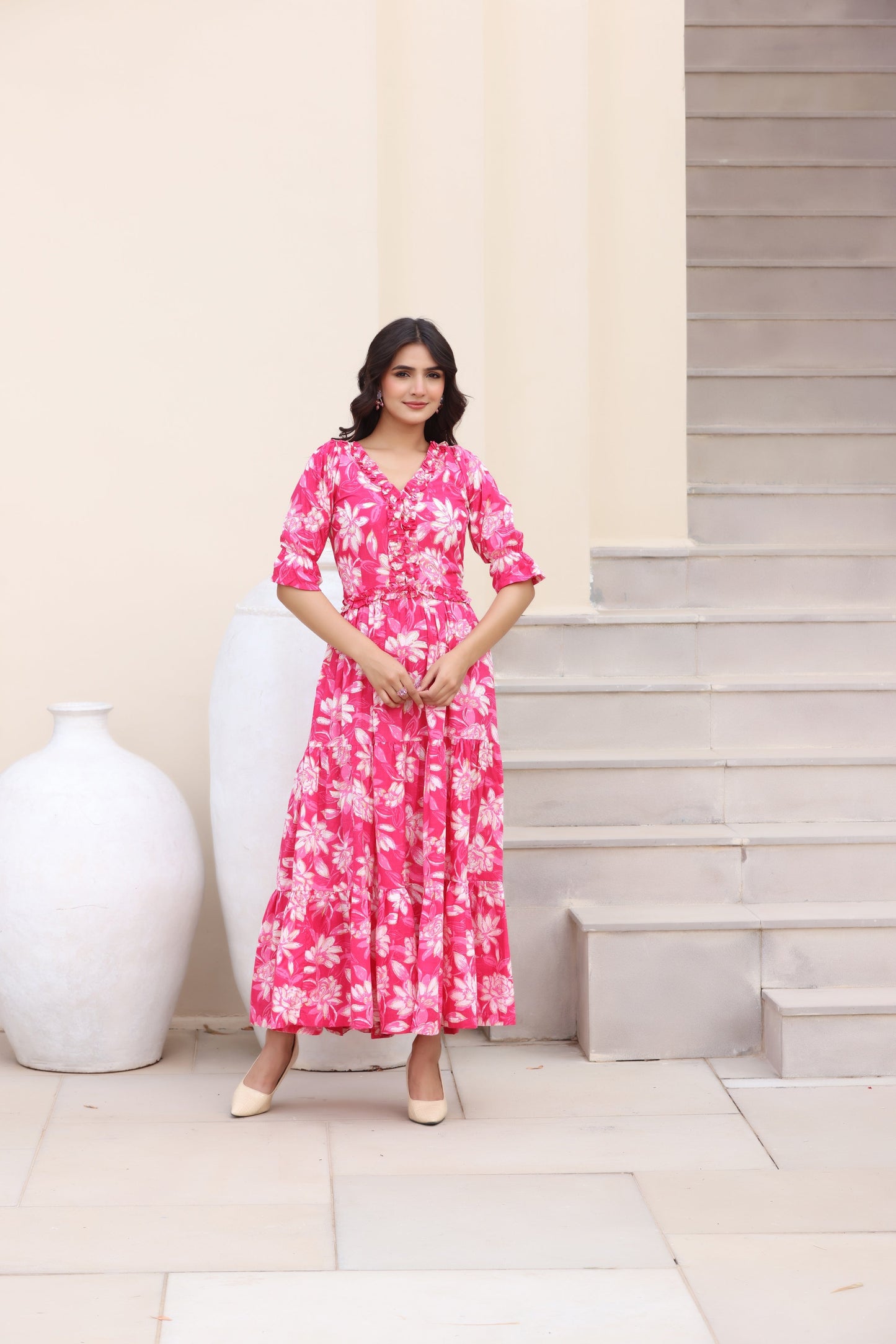 Pink Petal Perfection Dress