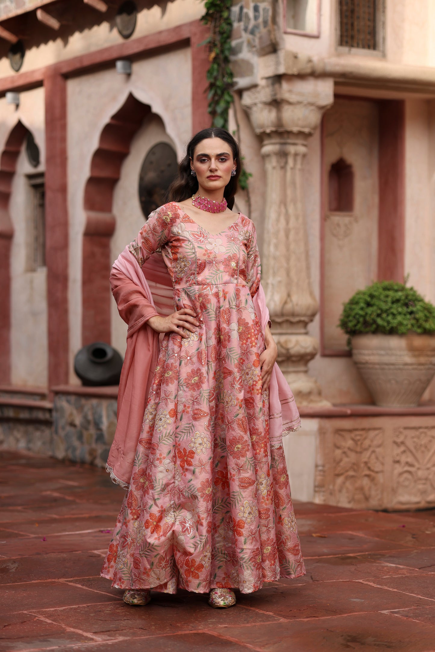 Rosette Festive Floral Maxi Set