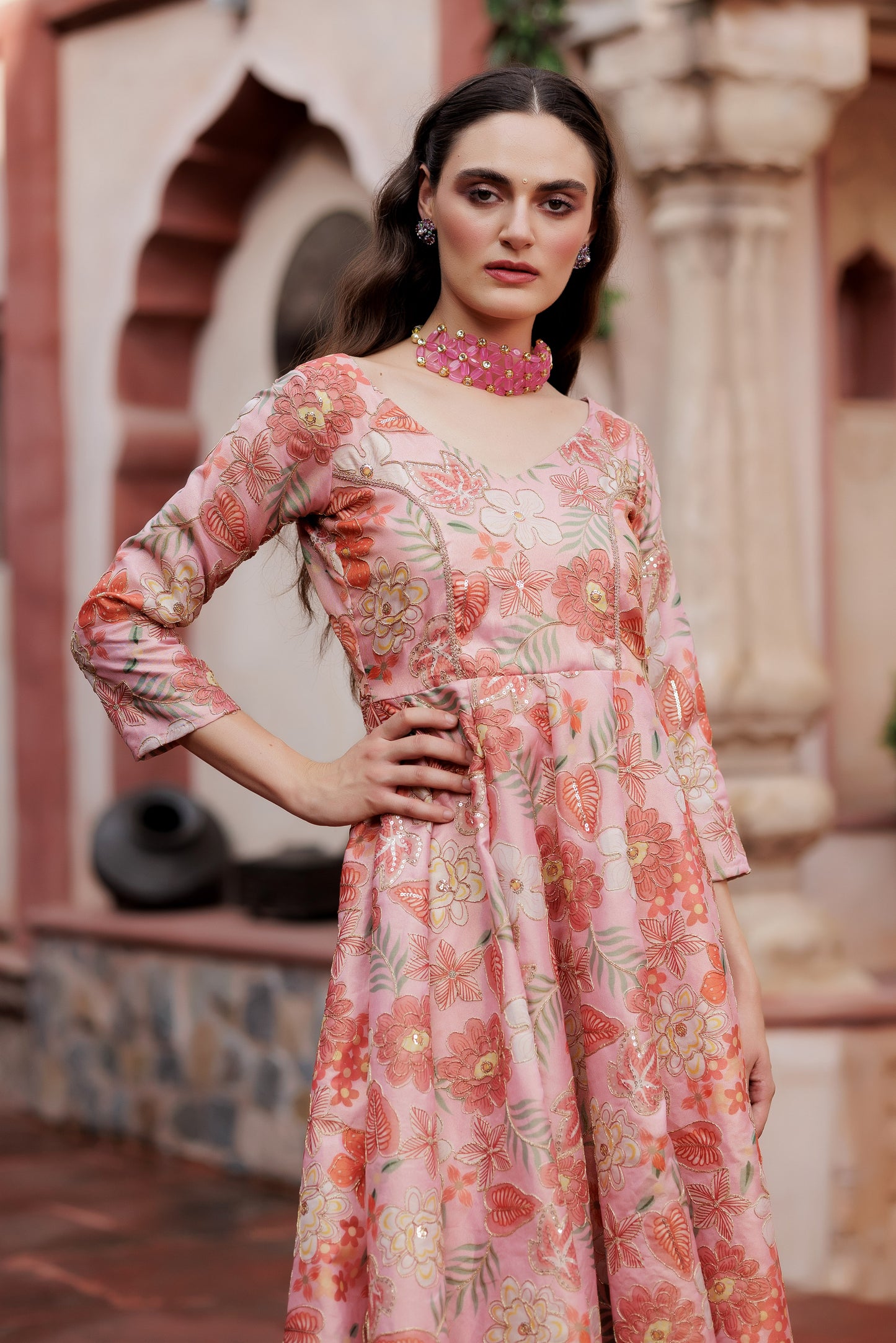 Rosette Festive Floral Maxi Set