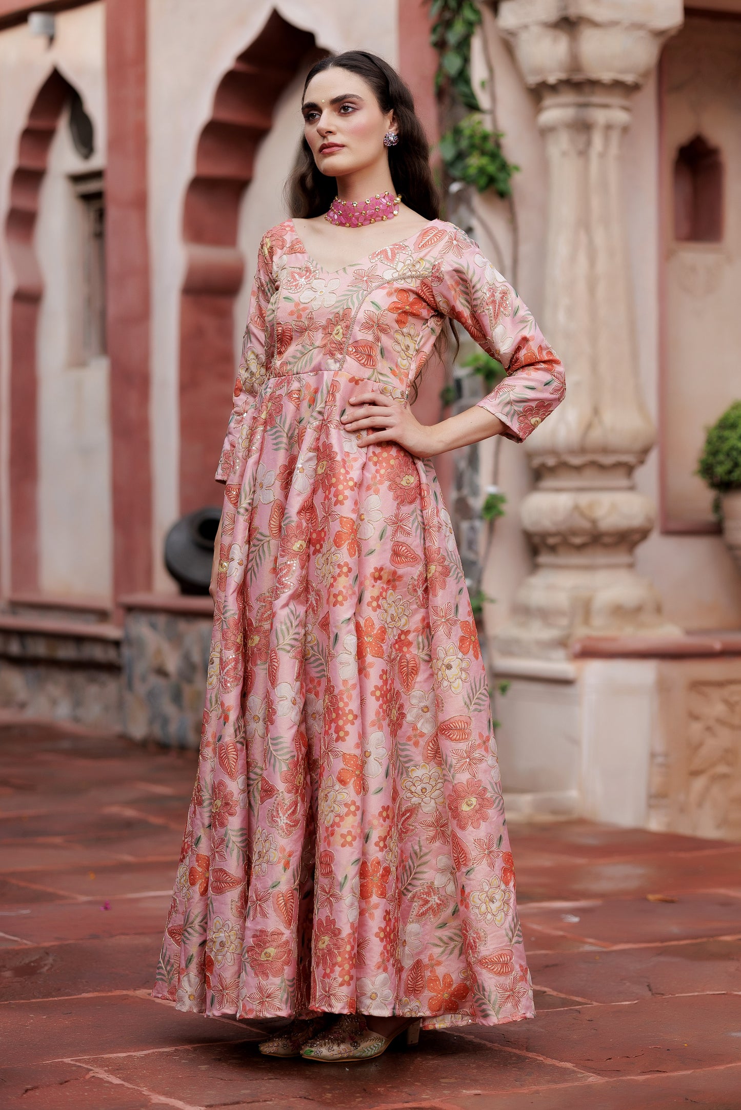 Rosette Festive Floral Maxi Set