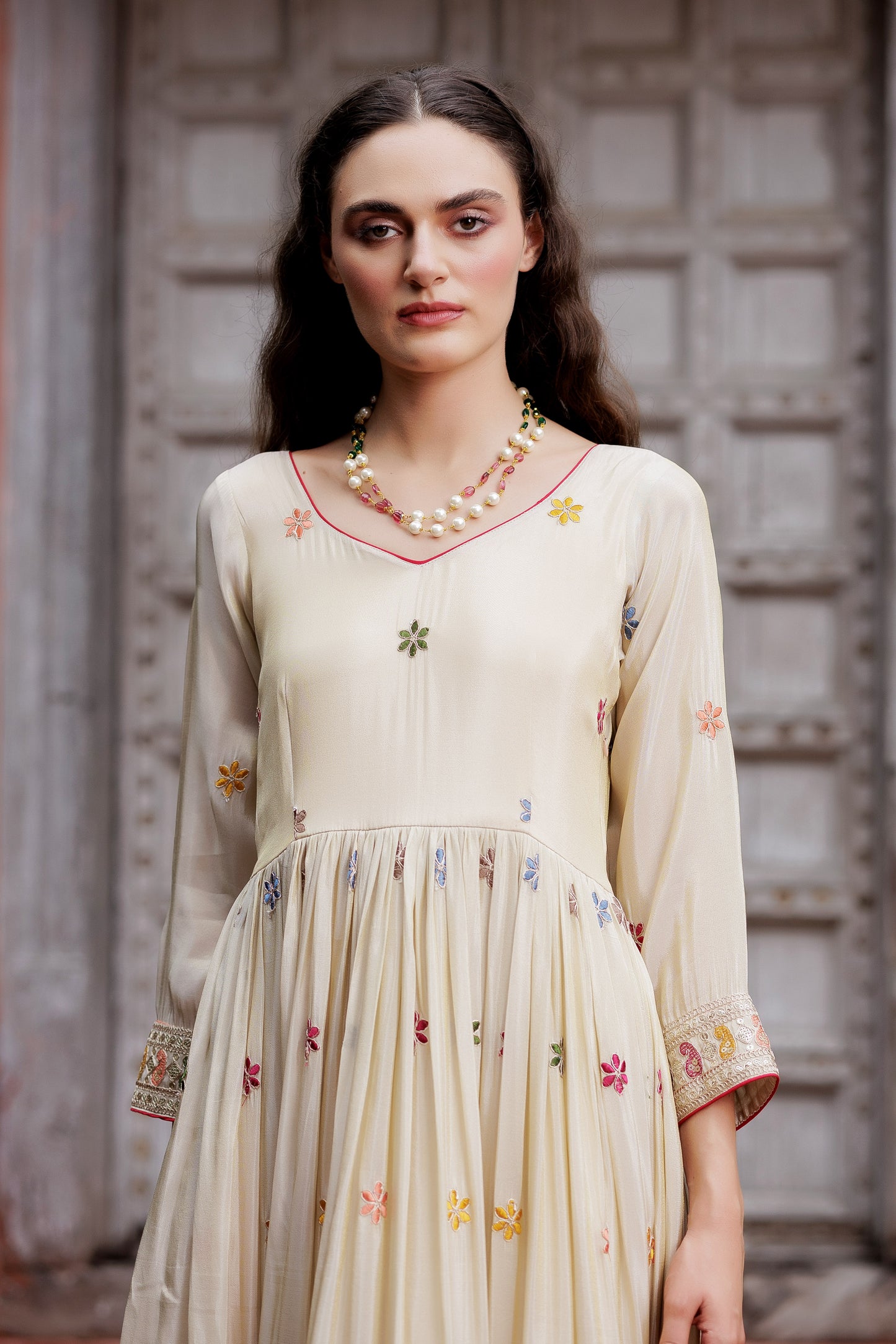 Buttercream Ivory Festive Maxi Set