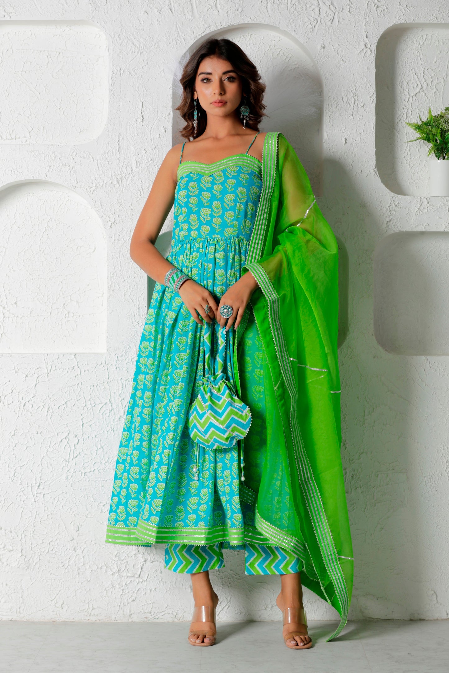 Lemonade Lagoon Kurta Suit Set