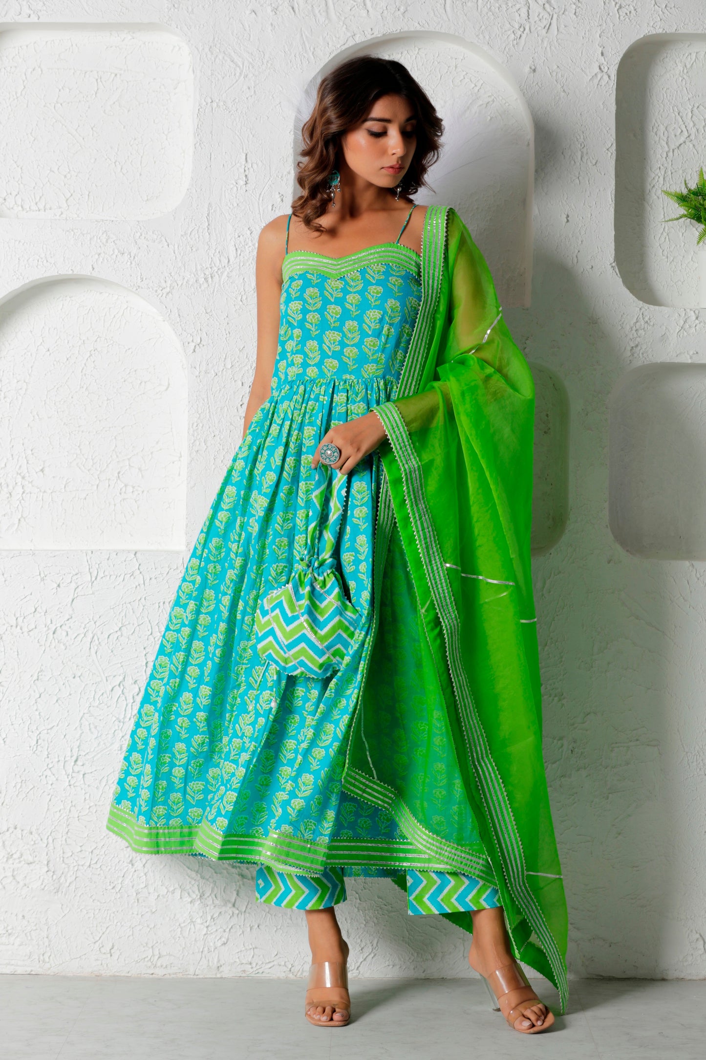 Lemonade Lagoon Kurta Suit Set