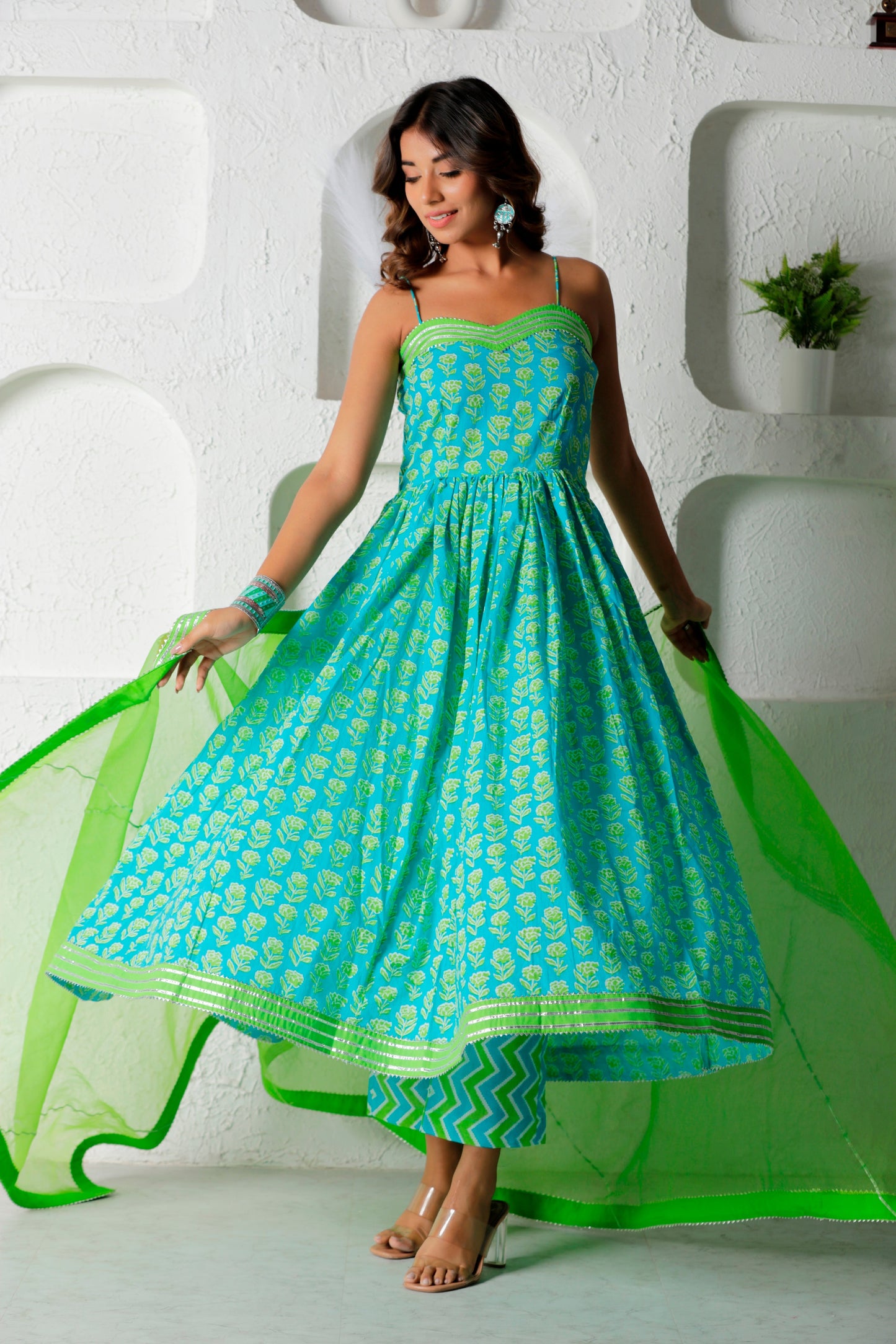 Lemonade Lagoon Kurta Suit Set