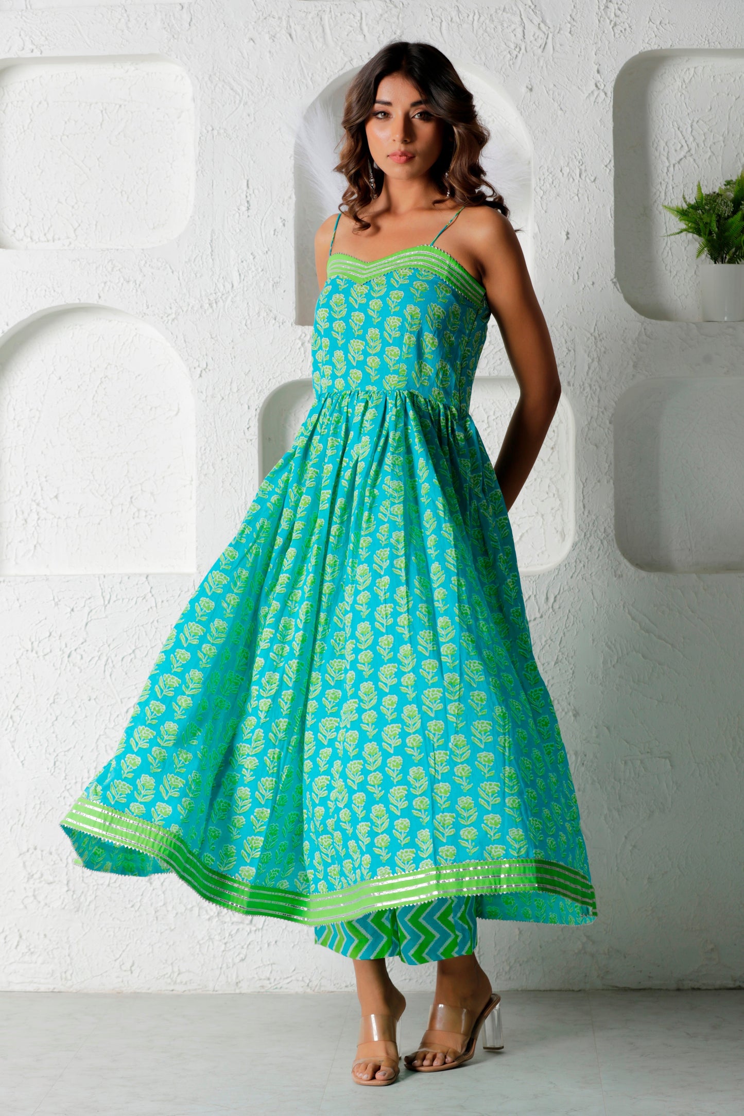 Lemonade Lagoon Kurta Suit Set